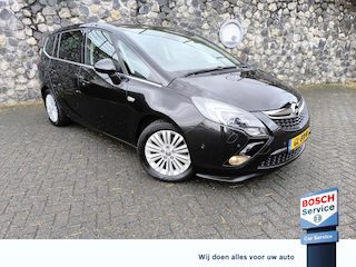 Opel Zafira Tourer 1.4 Business+ 7p. Pano dak, onyx voorruit, Dab+ audio, blind spot, Trekhaak, Climate en cruise control, Navi, all season banden, comfort stoelen,prive glas.