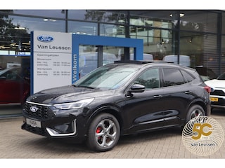 Ford Kuga 2.5 PHEV ST-LINE-X FABRIEKSAUTO! LED-PAKKET HEAD-UP EL-STOELEN+MEMORY BLIND-SPOT HALF-LEDER 4JR/100.000KM FABR.GARANTIE