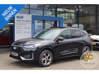 Ford Kuga 2.5 PHEV ST-LINE-X FABRIEKSAUTO! LED-PAKKET HEAD-UP EL-STOELEN+MEMORY BLIND-SPOT HALF-LEDER 4JR/100.000KM FABR.GARANTIE