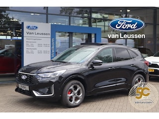 Ford Kuga 2.5 PHEV ST-LINE-X FABRIEKSAUTO! LED-PAKKET HEAD-UP EL-STOELEN+MEMORY BLIND-SPOT HALF-LEDER 4JR/100.000KM FABR.GARANTIE