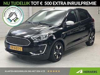 Ford Ka+ 1.2 Trend Ultimate Black / Stoelverwarming / Climate Control / Cruise Control / All seasonbanden / Lichtmetalen Velgen / Apple CarPlay/Android Auto / Parkeersensoren /