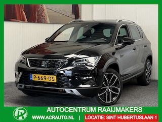Seat Ateca 1.5 TSI FR BUSINESS INTENSE AUTOMAAT PANORAMADAK LEDER ELEKTRISCHE TREKHAAK ACHTERUITRIJ CAMERA CRUISE CONTROL 19 INCH LM ZEER MOOI !!!