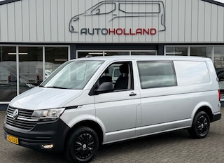 Volkswagen Transporter 2.0 TDI 81KW 110PK DC DUBBELE CABINE L2H1 EURO 6 AIRCO/ NAVIGATIE/ CRUISE CONTROL/ 100% DEALERONDERHOUDEN