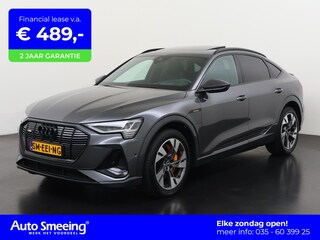 Audi E-tron 55 quattro S-Line 95 kWh | Black Style | Panoramadak | Valcona Leder | Bang&Olufsen | Zondag Open!