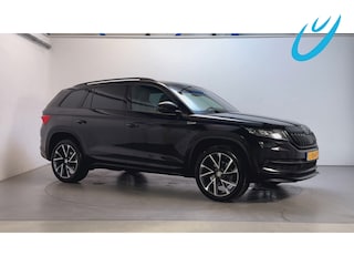 Skoda Kodiaq 1.5 TSI 150pk DSG Sportline Business 7p. Adaptive Cruise Trekhaak Stoelverwarming Virtual Cockpit Sfeerverlichting