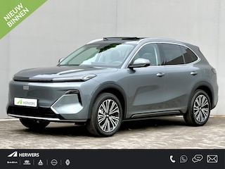 Geely Starray EM-i 1.5 Max+ / 29,8 kWh / 136km WLTP / max 1055km Actieradius / PHEV / Plug-in / Fabrieksgarantie tot 07-2034 / Stoelverwarming voor en achter / Stoelmassage / Schuif-kantel dak / Stoelventilatie / Stuurverwarming / Elektrisch verstelbare stoelen / Elektrische achterklep / Adaptieve cruise control / Apple Carplay/Android Auto / Navigatie /