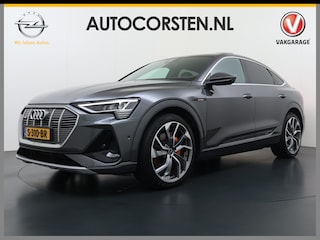 Audi E-tron 55 Quattro 408PK S-Line Edition 95kWh Panoramadak Adap.Cruise Camera Leder+Verwarmd B&O-Audio Elek.Stoelen Memory Navi Apple Carplay Android Auto SOH 91% AWD Lmv 22" Elek.Achterklep Privacy Glas Isofix 4WD Origineel Nederlandse Auto