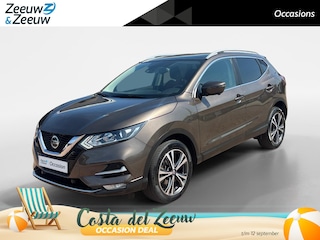 Nissan Qashqai 1.3 DIG-T N-Connecta *Automaat*Navi+360Camera*Panoramadak*Climate Control*LM.Velgen*1ste eigenaar!*Zeer nette auto!