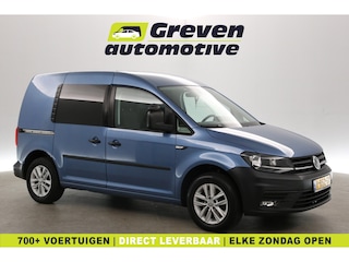 Volkswagen Caddy 1.6 TDI 102PK | Automaat | Airco | Cruise | Trekhaak | Parkeersens. | 2xSchuifdeur