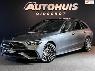 Mercedes-Benz C-klasse Estate 300 e AMG Line Pano/Memoryseats/Keyless/Ambienteplus/Stuurverwarming/360Camera/19"