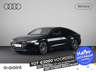 Audi A7 Sportback 50 TFSI e quattro Pro Line 299PK | Head up Display | Wegklapbare trekhaak | Lederen bekleding | 20 inch Lichtmetalen velgen | Verlengde garantie | Stoelverwarming