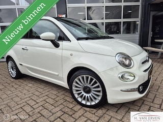 Fiat 500 0.9 Turbo Lounge PANORAMADAK APPLE CARPLAY 16" PDC