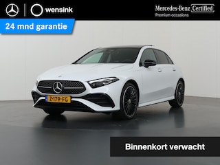 Mercedes-Benz A-klasse 250 e AMG Line | Night | Multispaaks velgen | Panoramadak | Multibeam | Sfeerverlichting |