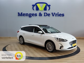 Ford Focus Wagon 1.0 EcoBoost Titanium Business Airco ECC | Panorama | Trekhaak | Keyless | B & O | LED | Apple Carplay | Isofix