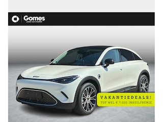 Smart #3 Premium 66 kWh VAKANTIE DEALS! | Van € 43.175,- voor € 36.175,- | Panoramadak | Beats Soundsystem | Keyless entry | CyberSparks LED+ Koplampen | Elektrisch Verstelbare Stoelen | Head-up Display | 360° Camera | Apple CarPlay | Android Auto | Dodehoekdetectie | Sfeerverlichting | Stuurverwarming | Stoelverwarming