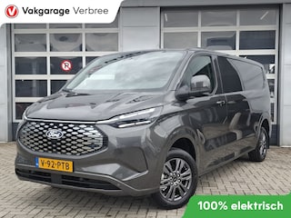 Ford Transit Cust. 340 L2H1 Limited 71 kWh | Android/Apple Carplay | LMV 17" | Voorstoelen/Voorruit Verwarmd | Rondomzicht Camera | Cruise Control Adaptief | Trekhaak | Airco |
