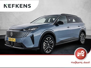 Peugeot 5008 SUV Allure Hybrid 145pk Automaat | 7 Zitplaatsen | Navigatie | 360° Camera | Adaptieve Cruise Control | Climate Control | Parkeersensoren v+a | Stuurverwarming | Armsteun | Led koplampen | Keyless | Draadloze Apple Carplay / Android Auto | Automatisch dimlicht | Regensensor | Donker getint glas | 19" Lichtmetalen velgen |