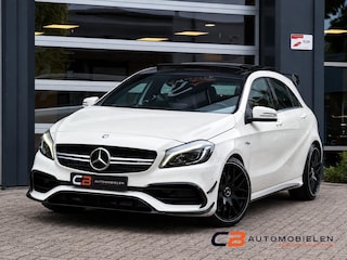 Mercedes-Benz AMG 45 4MATIC | Facelift | Aero | Pano | 381PK | Harman Kardon | Leder | Led | Stoelverwarming | PDC |