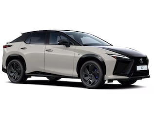 Lexus RZ 550e DIRECT 4 F SPORT 77 kWh SNEL LEVERBAAR YOKE-STUUR STEER-BY-WIRE PANO MARK-LEVINSON STOELVENT