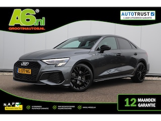 Audi A3 Limousine 30 TFSI S edition Black Pack Trekhaak Automaat Half Leder Rode Stiksels 18 inch LED Navigatie Carplay Donkere Ramen