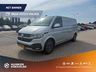 Volkswagen Transporter 2.0 TDI 150pk DSG L2 | MARGE-Auto > incl. BTW & BPM | LED-koplampen | Trekhaak | Achterdeuren | Camera | Applecarplay/AndroidAuto | 18" Wielen