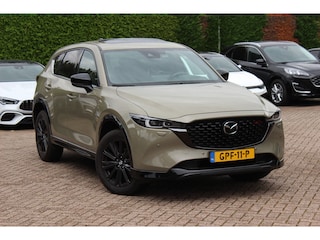 Mazda CX-5 2.0 e-SkyActiv-G M Hybrid 165 Homura / Trekhaak / Schuifdak / 360Camera / Head-up / Leder / 19'' / Bose / Keyless / Stoelventilatie+Verwarmd / Dodehoek / DAB / ACC