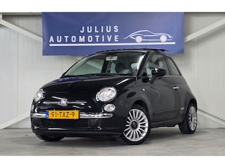 Fiat 500 0.9 TwinAir Lounge Schuif/Opendak Airco Nieuwe APK Garantie Mooi!