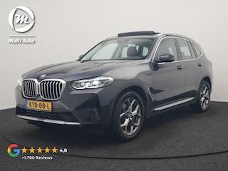 BMW X3 xDrive30e PHEV 293pk Dealer O.H | Panodak | 360 Camera | Adaptive Cruise | Head Up | Lederen Sportstoelen Verwarmd | Keyless | BLIS | Apple Carplay | Navigatie | Virtual | DAB | 19"L.M | Plug In Hybrid |