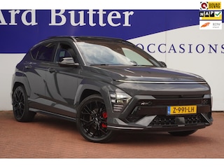 Hyundai Kona 1.6 GDI HEV N Line Sky+Led+Pano-dak+Leder+360-Camera+18"lmv = UNIEK !!