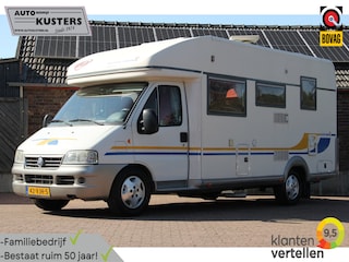 Fiat 244 Eura Mobil Contura 652 SB-03 Winter Camper |Half Integraal|Frans Bed|
