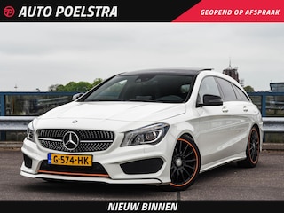Mercedes-Benz CLA Shooting Brake 200 OrangeArt AMG Night Edition 156 PK | Panoramadak | Bi-xenon | Camera | Stoelverwarming | Navigatie | 18"