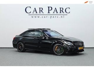 Mercedes-Benz C-klasse AMG 63 S 510+PK KERAMISCH/SFEER/PANO/KUIPSTOELEN+S.VERWARMING+MEMORY/19" LMV/CAM/ACC/ECC/12 MDN GARANTIE!