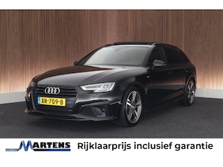 Audi A4 Avant 35 TFSI 150pk S-Tronic 2x S-Line Black Edition Panoramadak Leder Navigatie Stoelverwarming