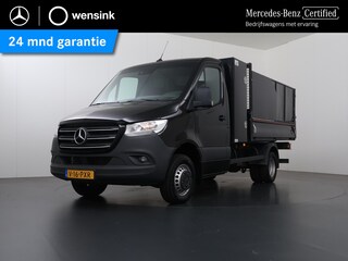 Mercedes-Benz Sprinter 515 CDI | L2 | KIPPER 2-ZIJDIG | 3500 KG TREKHAAK | 3-ZITS | DUBBELLUCHT | AIRCO | CRUISE CONTROL | HOGE BOORDEN LAADBAK | CERTIFIED