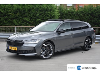 Skoda Superb Combi 1.5 TSI 204PK PHEV Sportline Business ktrische stoel met geheu| Schuif-kanteldak | 360 Camera | Wegklapbare trekhaak | Elektrische stoelen met geheugenfunctie | Head-up display | VERLENGDE GARANTIE!