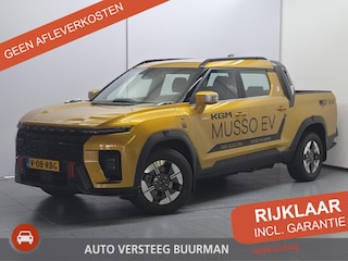 KGM Musso EV Platinum 80.6 kWh 4WD, 2300 KG Trekgewicht, Luxe lederen bekleding, Applecarpl./Andr. Auto, Elektr. stoelen, stoelverw./koeling, Warmtepomp