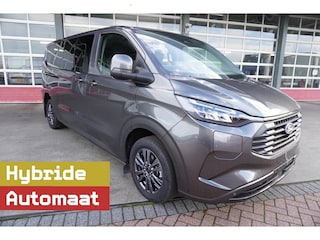 Ford Transit Custom 340L 2.5 PHEV 233PK L2H1 Limited 9 Persoons PHEV Automaat Hybride | Airco | Adap. Cruise | Navigatie | 360 Camera | Schuifdeur L+R