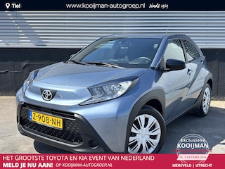 Toyota Aygo 1.0 VVT-i S-CVT Play Automaat, Apple Carplay en/of Android auto navigatie, Achteruitrijcamera, Adaptieve cruise control, 1e eign. Nieuw geleverd, NL-auto