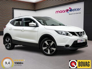 Nissan Qashqai 1.6 160Pk N-Conecta ✅Panodak✅Trekhaak✅Navi✅Camera✅Clima✅Cruise✅