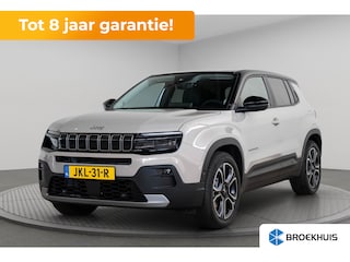 Jeep Avenger 54 KWH Summit | 8 Jaar Garantie | Warmtepomp | Winterpack | Infotainment pakket | Camera | LED | Elektrische achterklep |