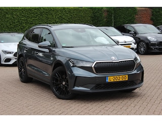Skoda Enyaq iV 60 First Edition / Camera / CarPlay / Keyless / Matrix LED / 20'' / Dodehoek / Stoelverwarming / DAB / ACC