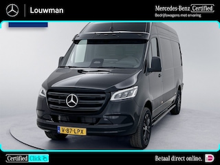 Mercedes-Benz Sprinter 317 CDI L2H2 30 JAAR EDITION Leder Vanstep Trekhaak 3500kg Navigatie Led MAK Safari Trekhaak