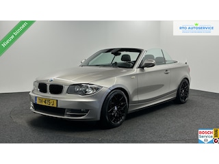 BMW 1-serie Cabrio 118i High Executive LEER ECC CRUISE LM 114000 KM.