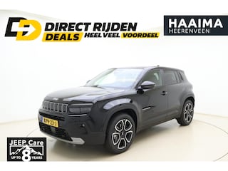 Jeep Avenger Summit 54 kWh | Navigatie | DEMO | 8 jaar speciale garantie | Electrische achterklep | Camera | Stoel- en stuurverwarming | Climate control