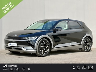 Hyundai Ioniq 5 Lounge 77.4 kWh / Relax Pakket / SOH 99% / Dealer Onderhouden / Fabrieksgarantie tot 11-04-2029 / CCS Snel Laden / Lederen Bekleding / Stoelventilatie / Elektr. Voorstoelen / Elektrische Achterklep / Stuur-, Stoel- & Achterbankverwarming / Achteruitrijamera / Navi / Apple Carplay & Android Auto / 19" LM wielen /