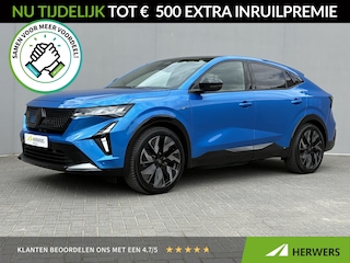 Renault Rafale E-Tech 4x4 plug-in full hybrid 300 esprit Alpine / Fabrieksgarantie tot 09-2027 / Panoramadak / All-season banden / Trekgewicht 1.500 kg / Head Up Display / 360 Camera / Stoel-/Voorruit-/Stuurwiel Verwarmd / Apple Carplay Android Auto / Adpatieve Cruise /