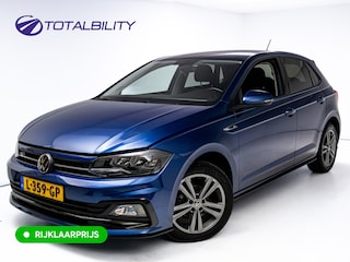Volkswagen Polo 1.0 TSI R-Line Edition | Trekhaak | Adaptive Cruise | Stoelverwarming | Aplle carplay/Android auto Airco, Camera, All-season, DAB, Privacy glas
