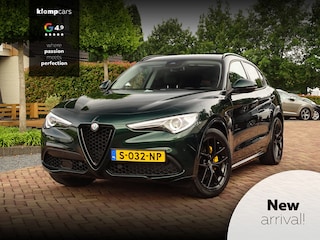 Alfa Romeo Stelvio 2.2d Customized Verde Visconti | Carplay | 20 inch | Leer | ETC.