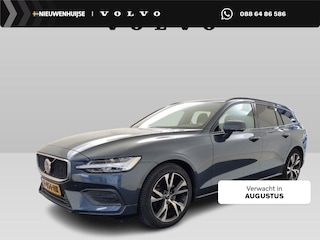 Volvo V60 2.0 B3 Essential | Trekhaak | Leder | Adaptive Cruise | Stoelverwarming V+A | Stuurverwarming | 18"velgen | Extra getint glas | Google infortainment |