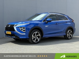 Mitsubishi Eclipse Cross 2.4 PHEV Black Edition / Fabrieksgarantie tot 11-2030* / Dealer onderhouden / Afneembare trekhaak / Stuur-, stoel- & achterbankverwarming / 18" LM wielen /